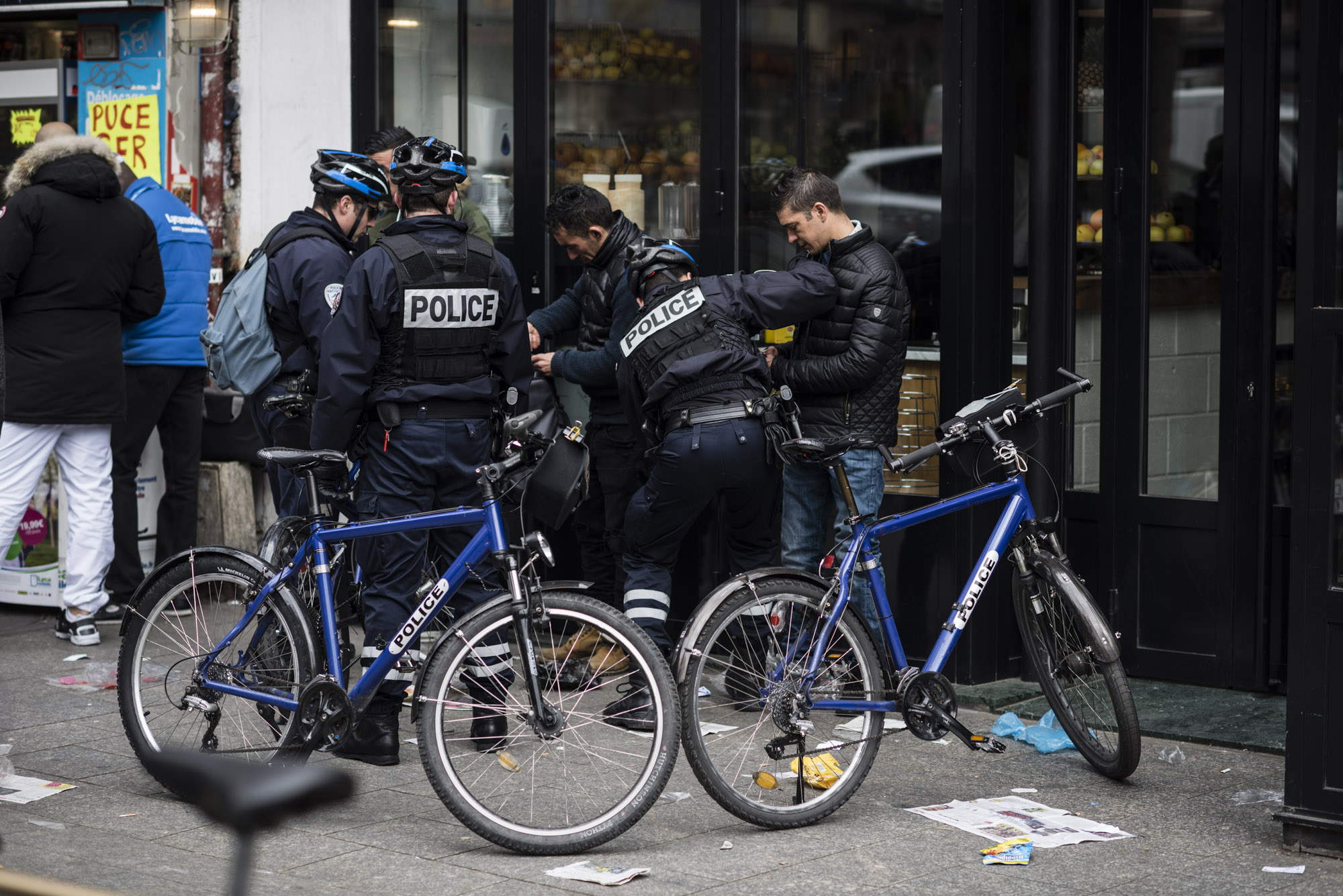 rencontre avec policier